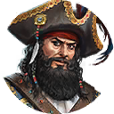 Edward Teach portrait