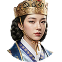 Queen Jindeok portrait