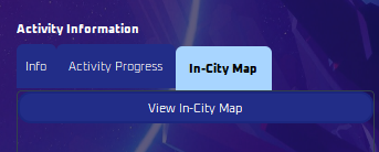 In-city map tab under activity information
