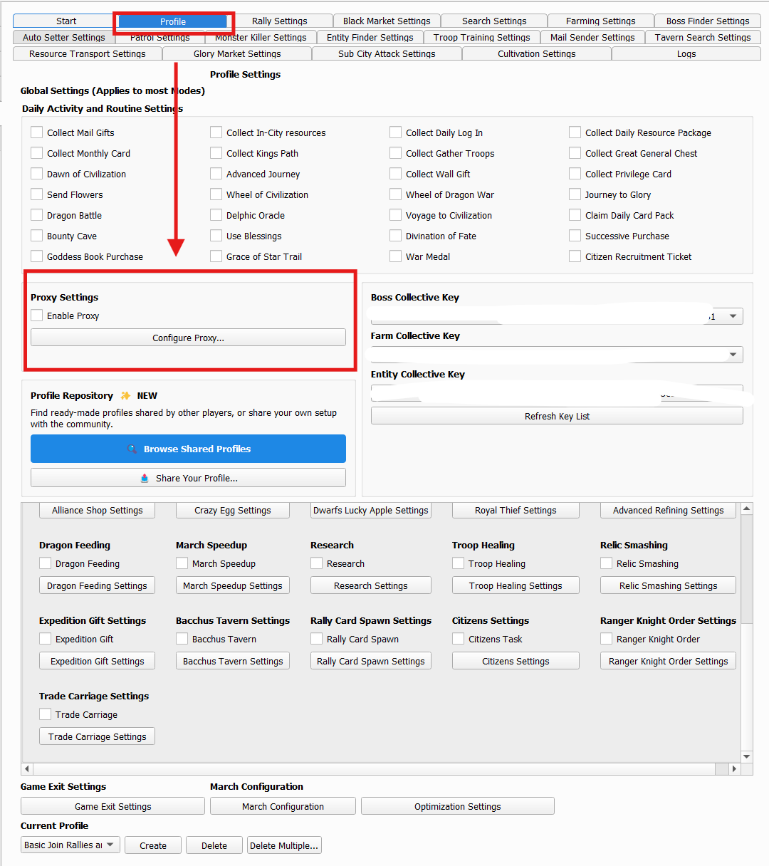 Proxy Guide screenshot 2