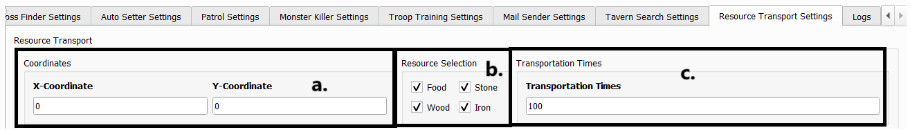 Resource Transport Guide screenshot 2