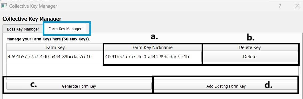 Farm Collective Key Manager